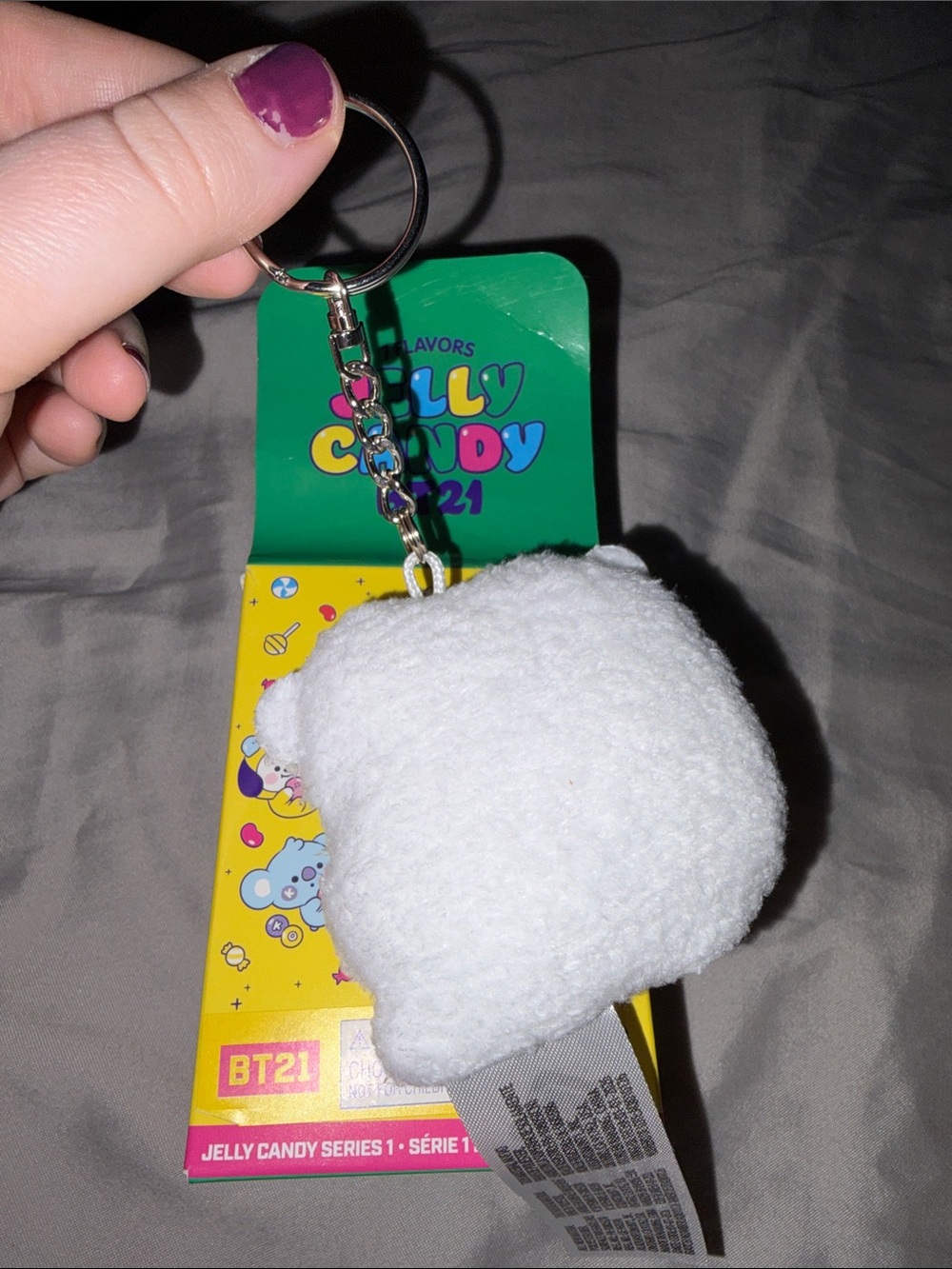 Brand New BTS BT21 Jelly Candy Series 1 Mini Plush Pendent RJ Jin🔥 - Picture 6 of 6